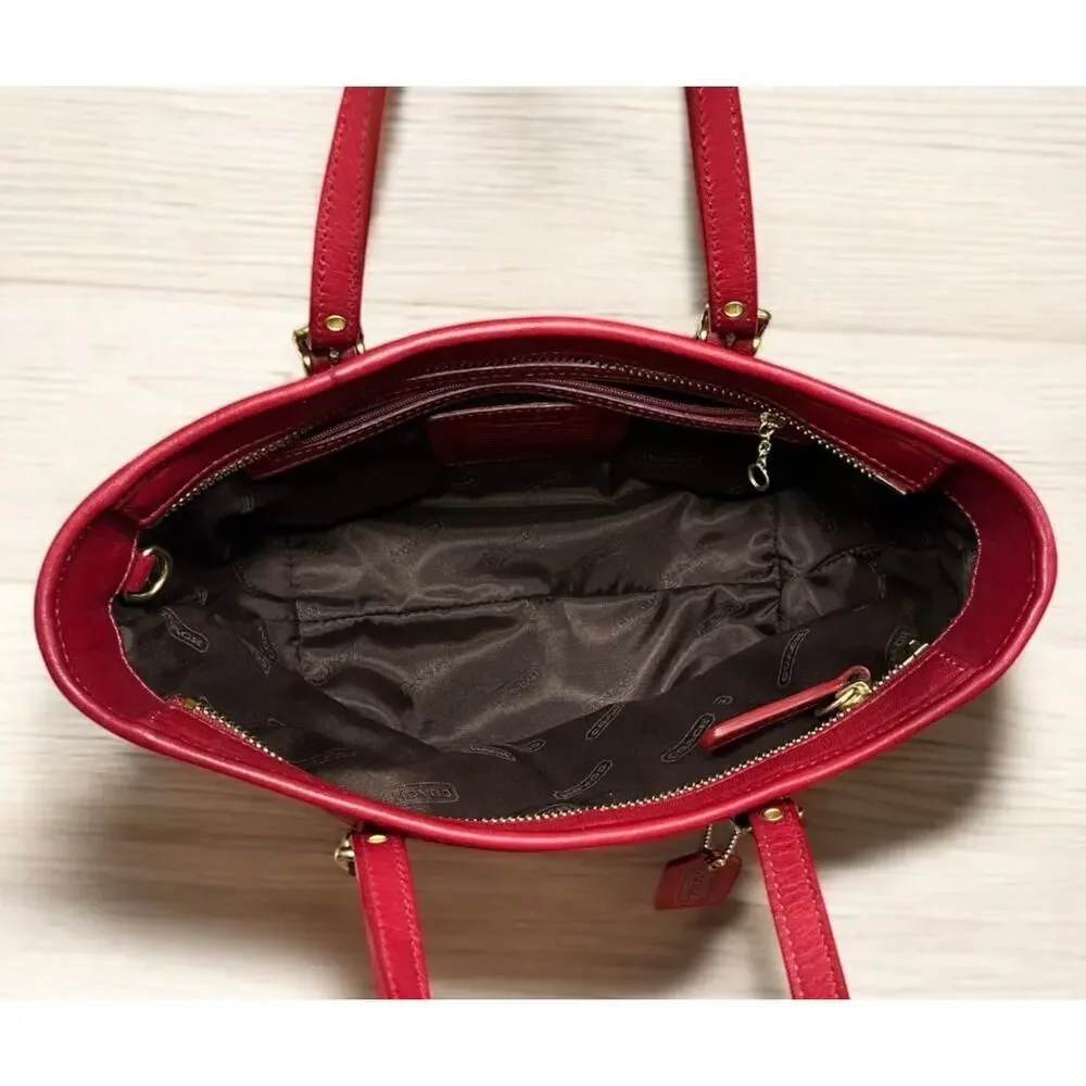 Vintage Coach 9846 Legacy West Small Market Tote Bag